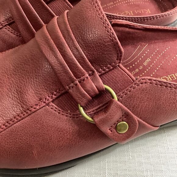 Kim Rogers Red Clogs Size 8 1/2 - Picture 5 of 9